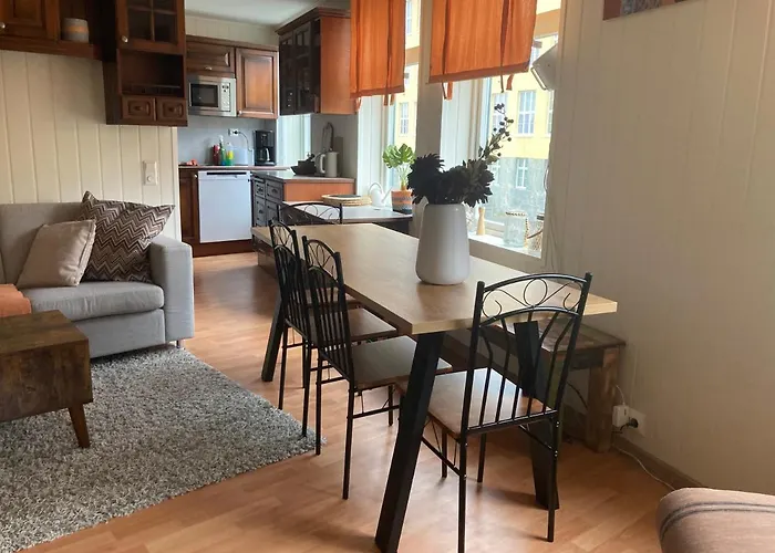 Appartement Downtown Historical House With Renovated Free P Near Ålesund